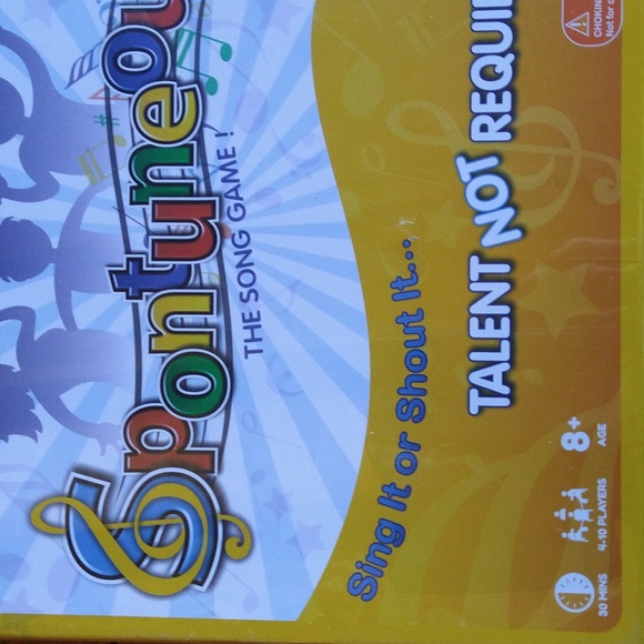 Sing Game - Spontuneous Ages 8 Up & 4 - 10 Players - Picture 5 of 5